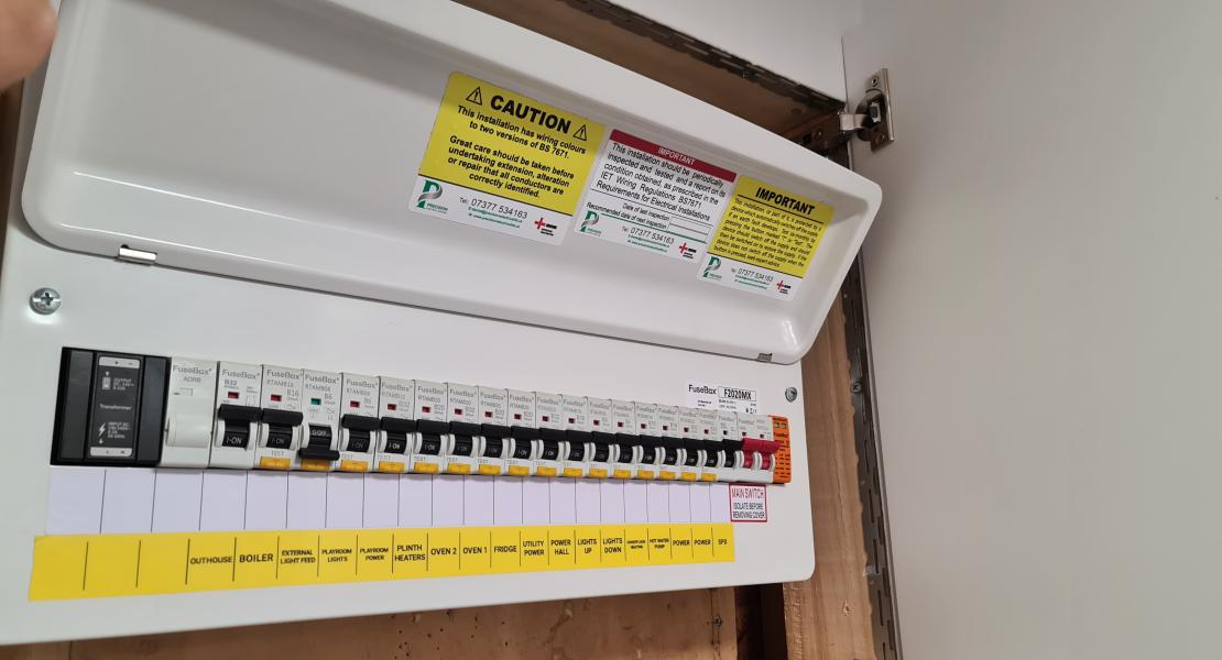 Consumer unit Installed in Walton on Thames