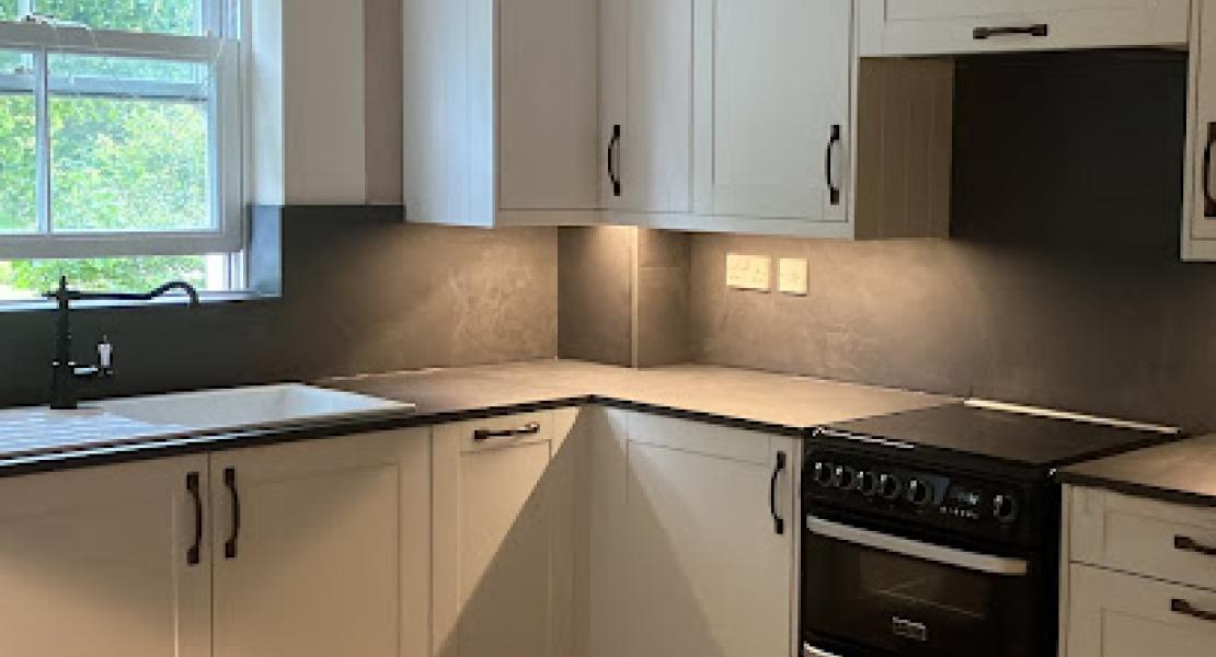 Norfolk Current Norwich Specialist LED strip on kitchen under unit 
