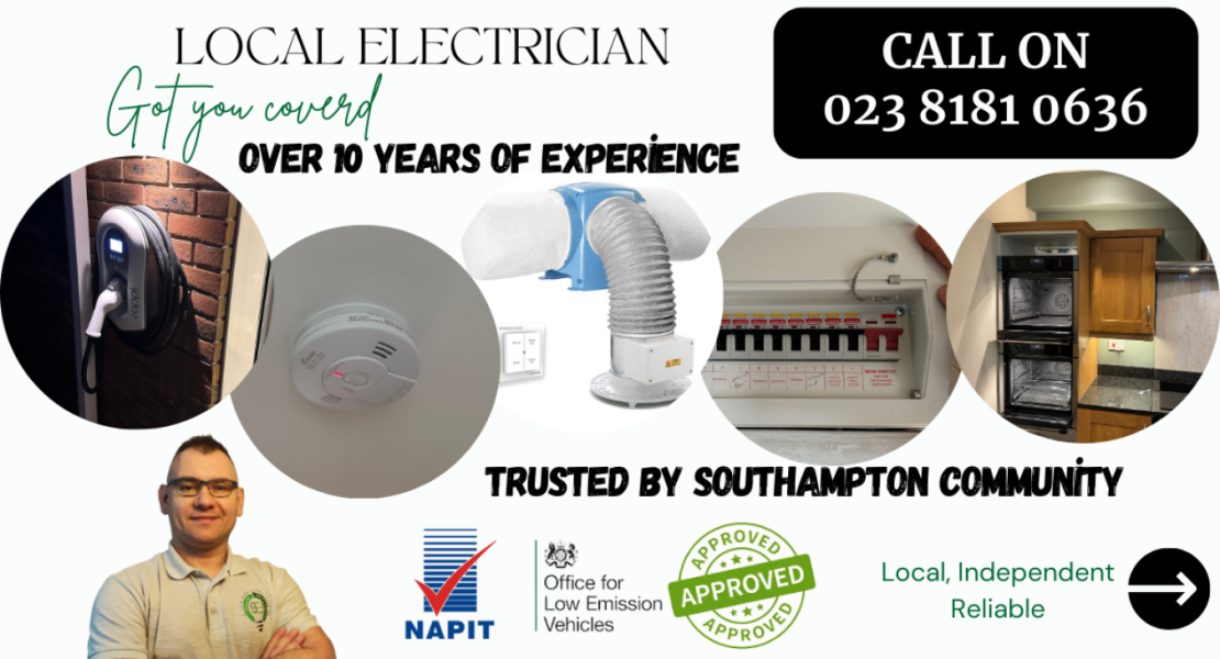 Shem from Solid Electrics in Southampton – electrical services, 023 8181 0636