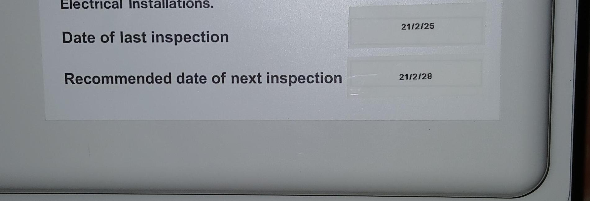 Electrical testing