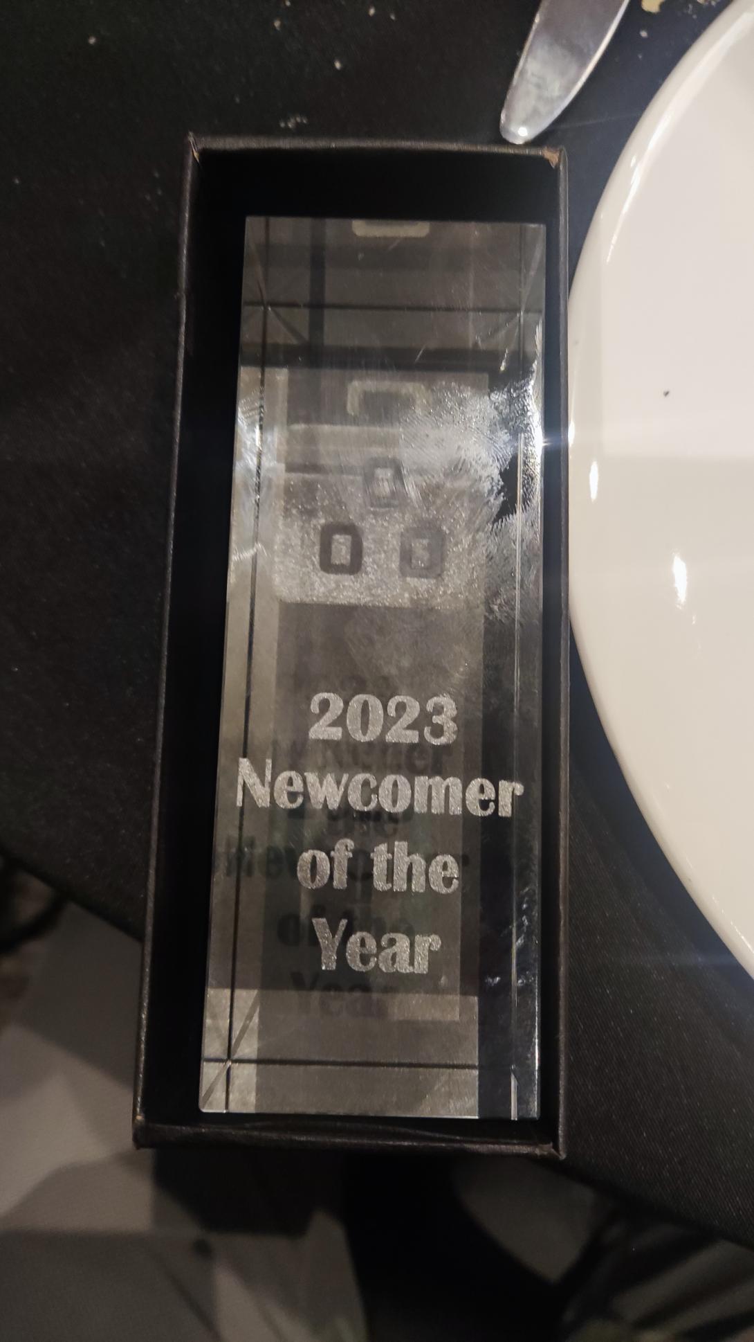 Newcomer award for Shem Electrician in Southampton 